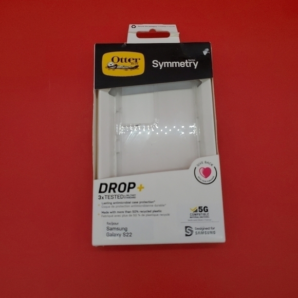 Samsung Galaxy S22 Otterbox Symmetry Series Case Clear - Picture 1 of 3